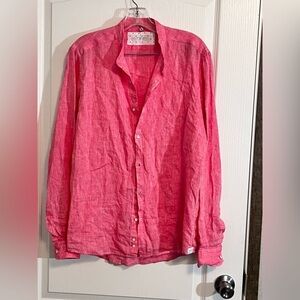 Antonelli  Pink Tunic 100% Linen